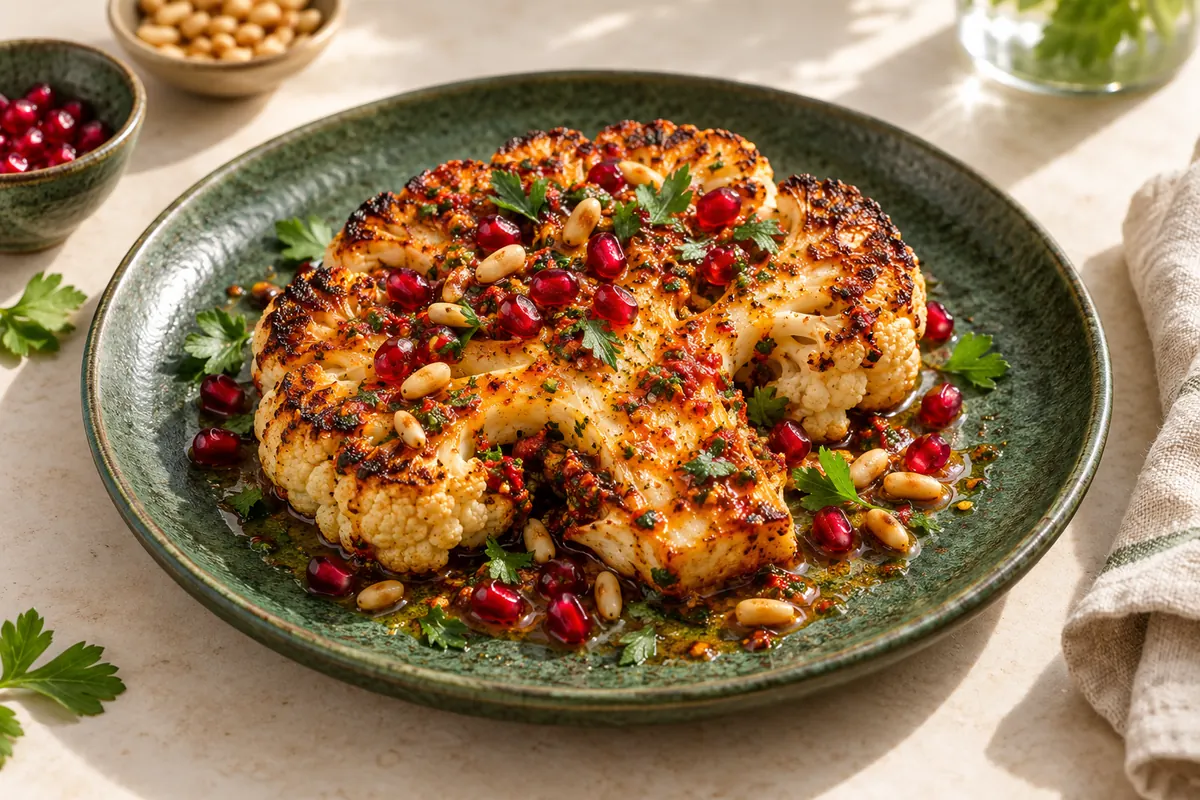 Charred Cauliflower Steak
